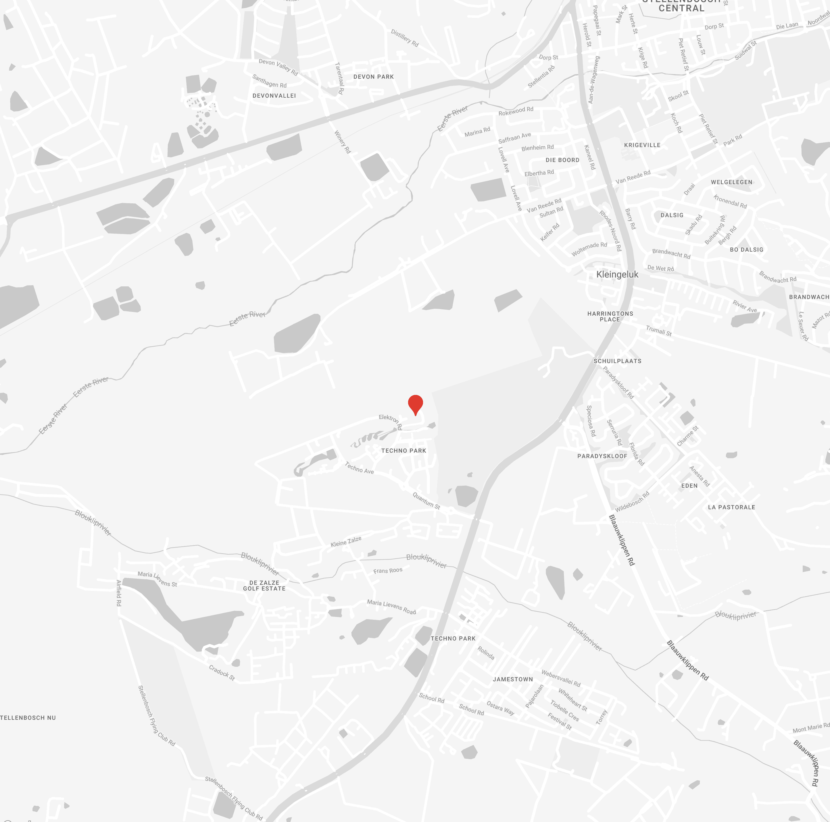 Stellenbosch Map